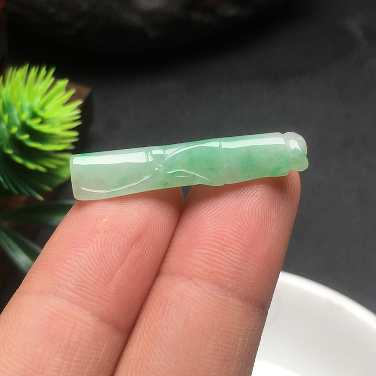 自选翡翠小杂件吊坠缅甸保真A货冰糯种小挂坠DIY配件色件项坠包邮