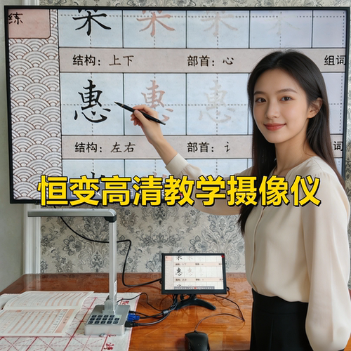 恒变Z52H书法教学培训投影高拍仪