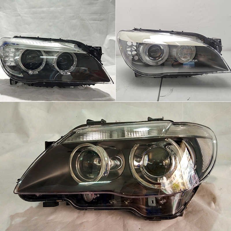 宝马汽车配件原厂7系前大灯总成