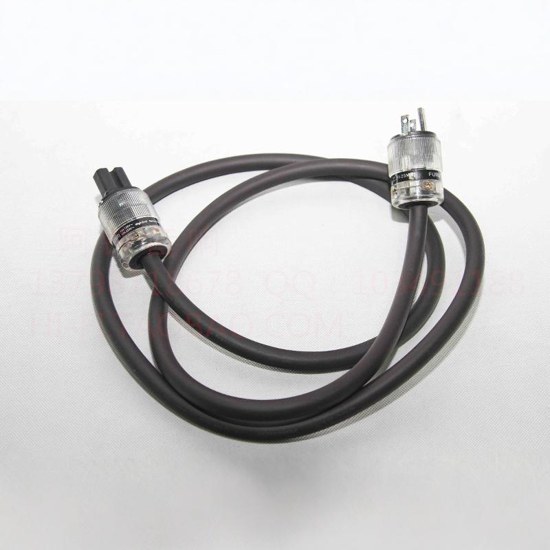 日本 古河 Furutech FP-314Ag II 发烧电源线 1.8米 镀铑电源线