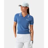 剪裁 透气凉爽弹性腰围修身 代购 MACADE女士高尔夫Polo衫