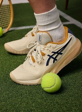 代购Asics GEL-Resolution X亚瑟士男士网球鞋缓震稳定防滑耐磨
