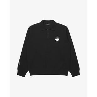 代购MALBON GOLF男士针织POLO衫保暖日常穿搭休闲穿着舒适贴身