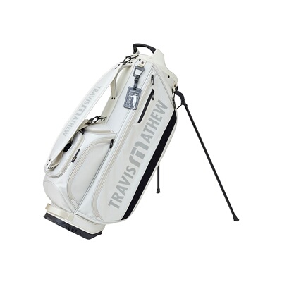代购travismathew TOUR 高尔夫球杆包简约白色支架包立式球包