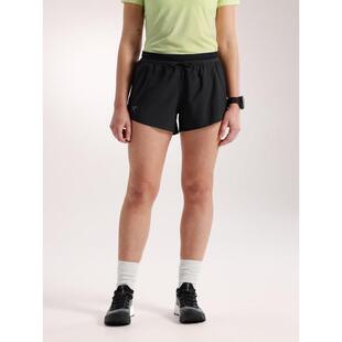 代购ARCTERYX始祖鸟女士速干裤透气快干防泼水运动短裤三分裤