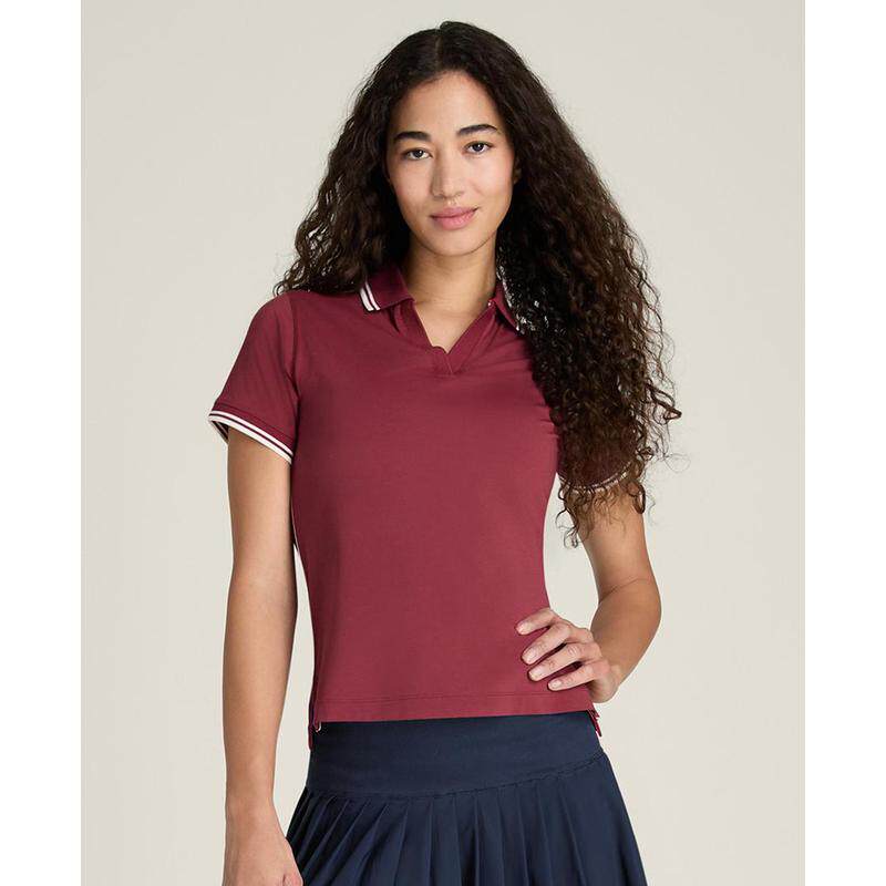 代购Wilson威尔胜女士POLO衫透气吸湿排汗舒适贴身易打理短袖