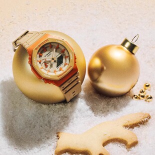 卡西欧G-SHOCK × Maison Kitsune小狐狸联名限定款时尚男女手表