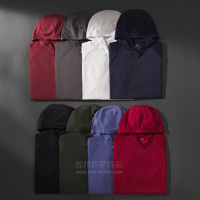 代购sundayred Training Dry高尔夫运动连帽衫轻量透气速干排汗