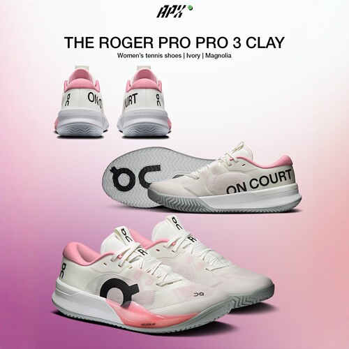 ON THE ROGER Pro 3 Clay昂跑网球鞋男女专业硬地红土网球运动鞋