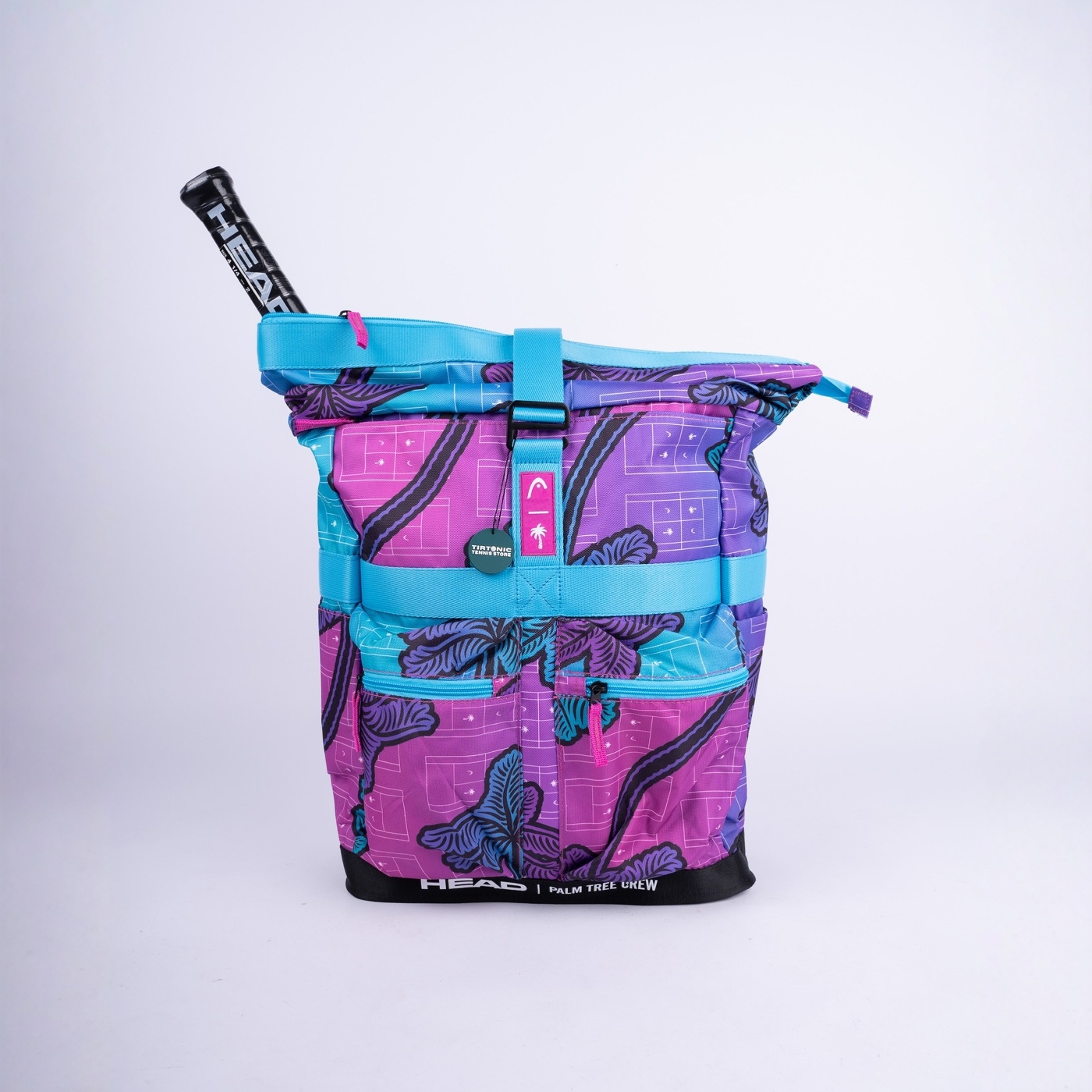 HEAD海德网球包大容量防泼水运动背包Palm Tree Crew棕榈树联名