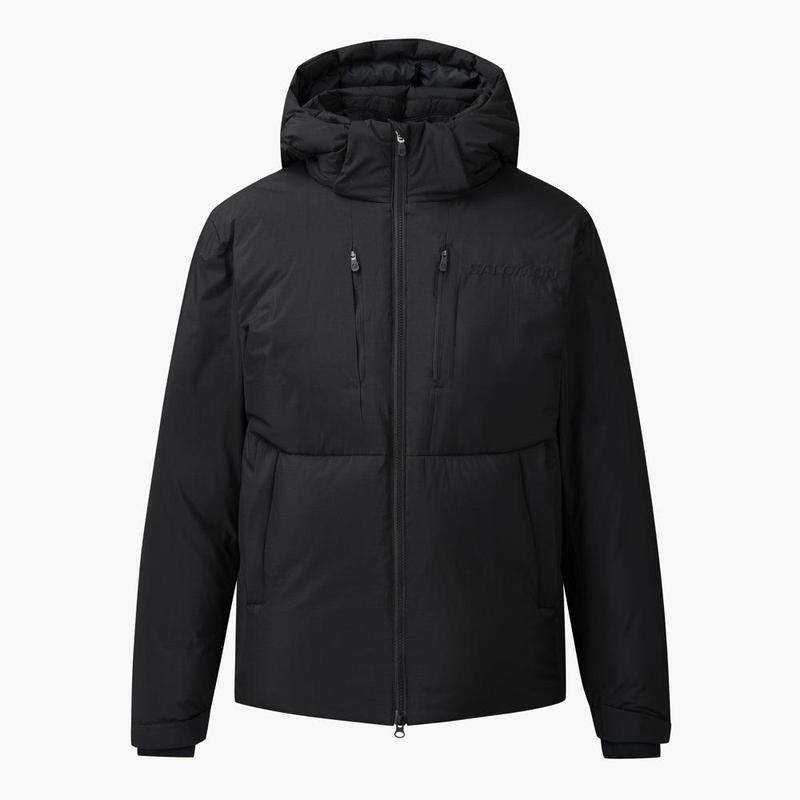 代购SALOMON萨洛蒙女士羽绒服保暖防风轻量户外外套连帽长袖