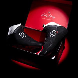 RUDIS 举重鞋 Kenny 实战摔跤鞋 Monday凯尔斯奈德黑白拼色男士 代购