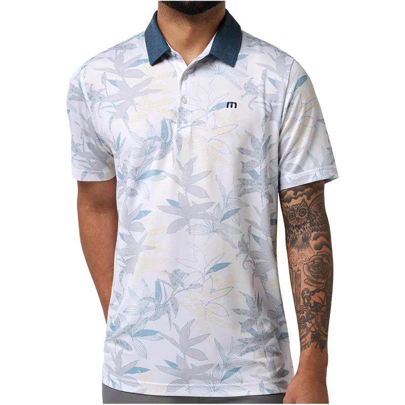 代购TravisMathew男士POLO衫舒适贴身快干易打理灵活活动短袖