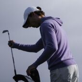 代购 羊绒老虎伍兹 Cashmere高尔夫球运动连帽套头衫 sundayred