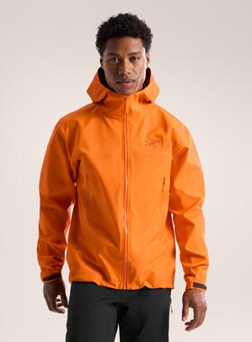 代购ARC&lsquo;TERYX/始祖鸟男士轻量防水透气冲锋衣户外运动外