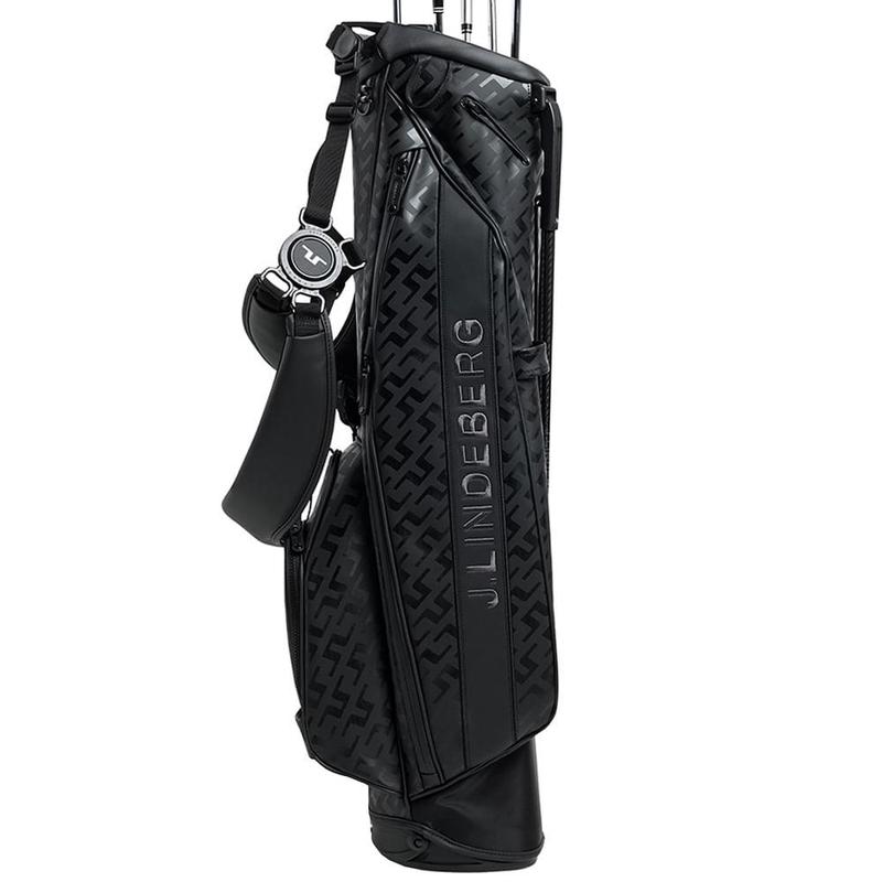 代购JLindeberg金林德伯格高尔夫球包男士防水耐用轻便防刮黑色