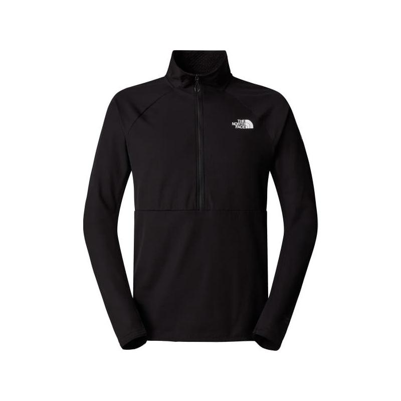 代购THE NORTH FACE北面男士抓绒衣保暖透气防风户外上衣半拉链