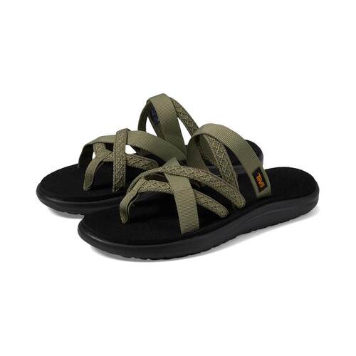 代购Teva太哇女士凉鞋透气快干轻便舒适交叉带露趾织物鞋面