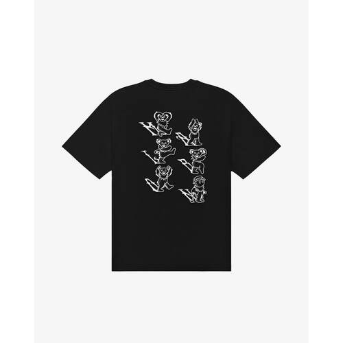 海外代购Malbon GRATEFUL DEAD联名男士高尔夫T恤宽松舒适印花