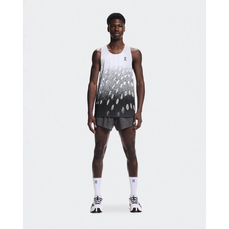 代购ON昂跑男士运动短裤通风设计后置拉链口袋胶囊存储舒适贴合