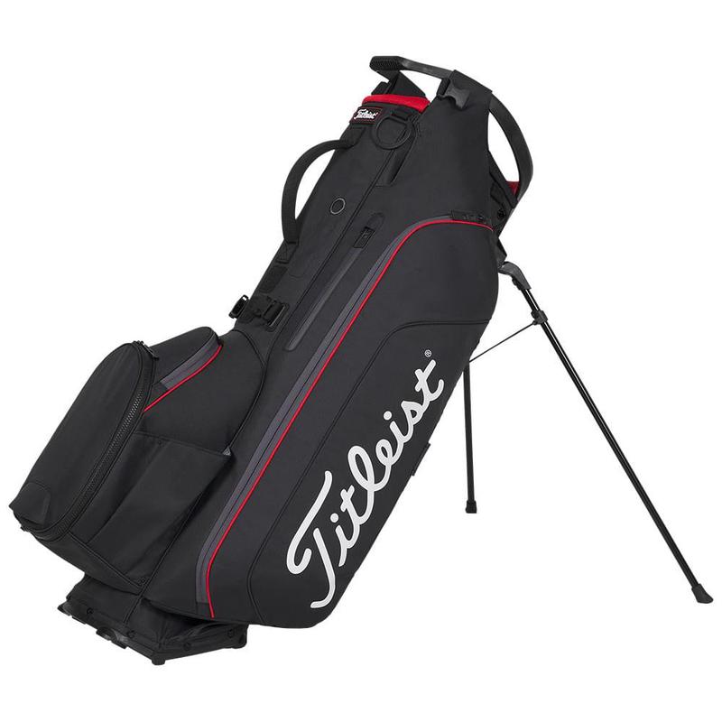 Titleist男士高尔夫球包可站立便携设计多口袋支撑杆黑色灰色