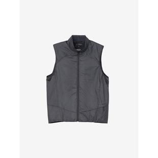 代购Goldwin男士中透气防风轻量户外马甲立领无袖保暖马甲