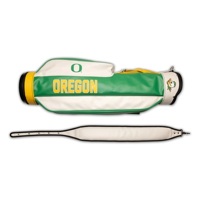 代购jones Oregon Duck俄勒冈鸭队联名限定款高尔夫球杆包轻质PU