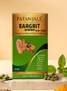 印度原装正品帕坦加利 PatanjalPatanjali 草本滴耳液 修复耳道
