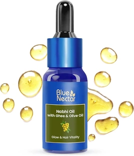 印度Blue Nectar Nabhi 肚脐油 养出透亮水光肌强韧发根 舒缓肠胃