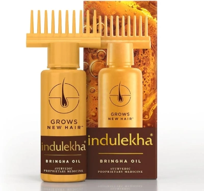 印度Indulekha Hair Oil阿育吠陀护发油 控制掉发/助新发生长