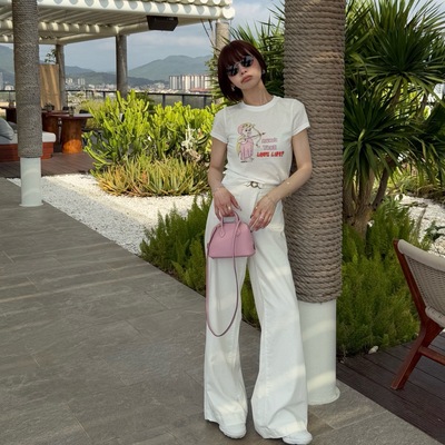 修身显瘦小版短袖T恤上衣