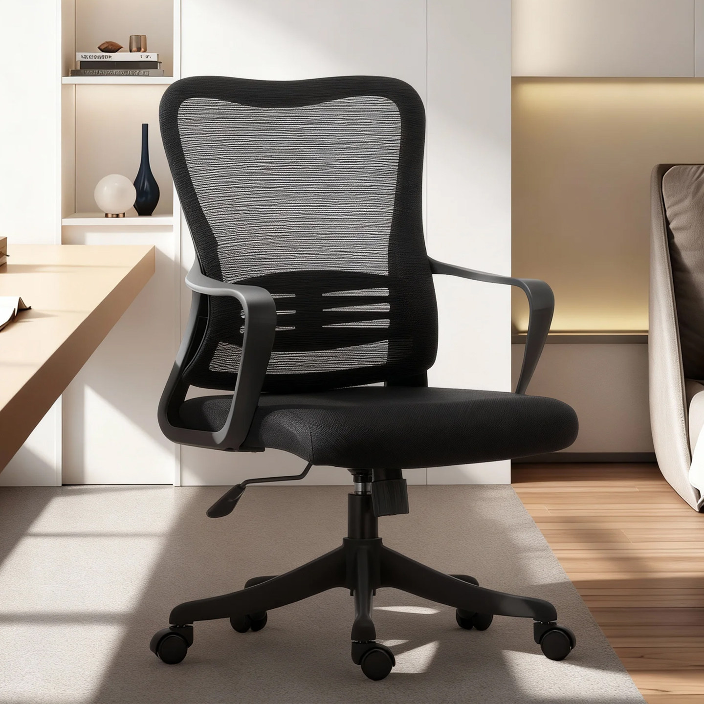 人体工学椅办公椅网布透气可升降转椅舒适久坐学习椅时尚电竞椅