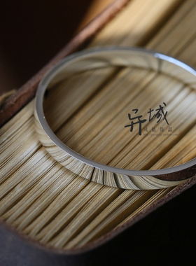 【淡然。】s999足银气质可刻字