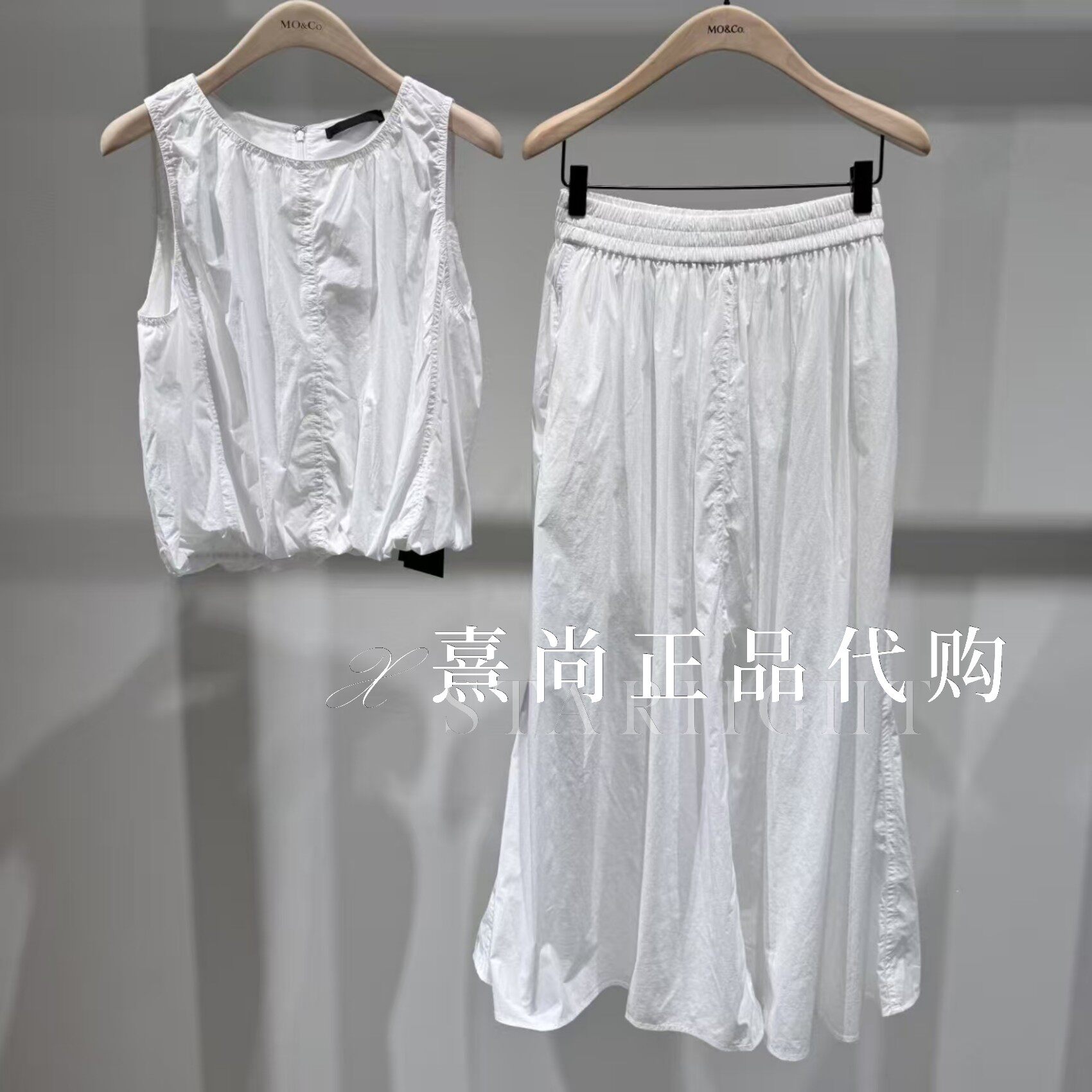 6折MBF2DRS014原1899 三皇冠专柜正品2026夏款4A花苞式分体连衣裙