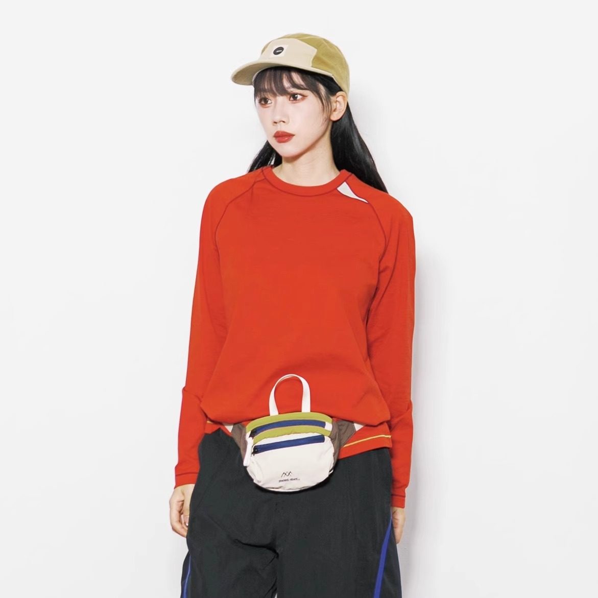 Eagle Vogue户外拼色宽松休闲运动高弹骑行插肩长袖T恤男女,男装,秀禾服,淘宝优惠券,粉丝福利购,淘宝优惠卷