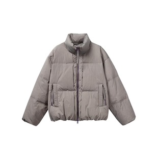 Eagle Vogue户外立领90白鸭绒宽松保暖加厚面包羽绒服男女