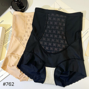 魅丽翘S762塑身提臀收腹美体高腰裤 女 提拉蜜桃臀蚕丝抗菌三角内裤