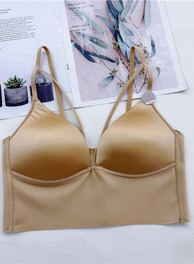 古妃31065小胸薄杯款冰丝吊带美背内搭裹胸抹胸文胸打底内衣女士