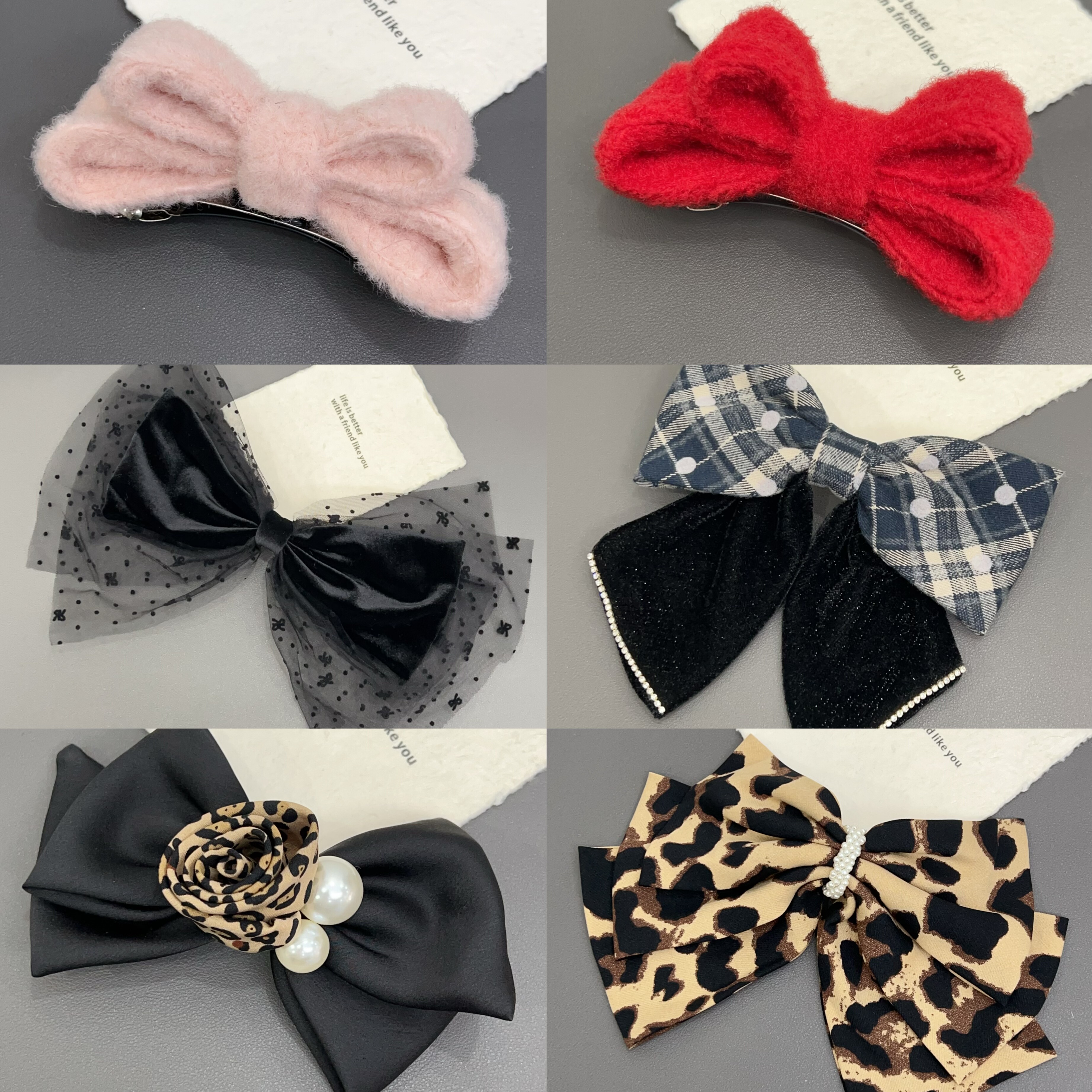 CL7弹簧夹特惠 no退no换 一字夹顶夹半扎马尾发夹发饰头饰