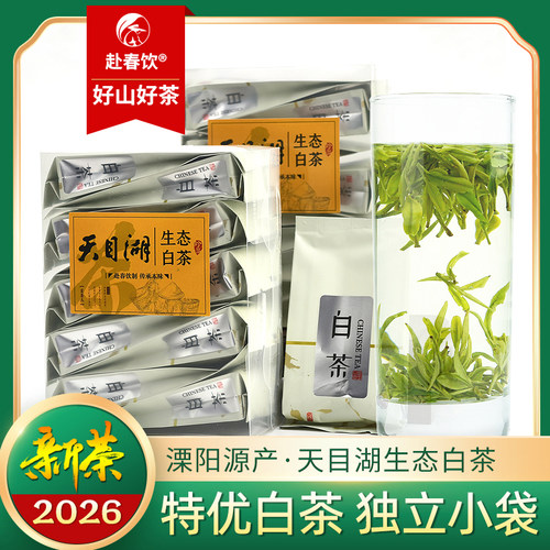 天目湖白茶独立小袋装明前新茶