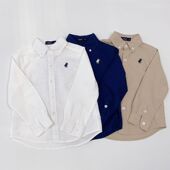 儿童洋气开衫 衬衫 86218 棉麻翻领长袖 中大童宝宝休闲百搭春秋季