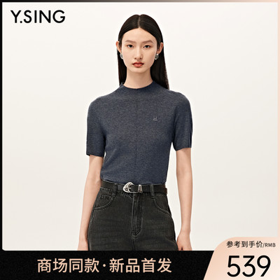 【商场同款】Y.SING衣香丽影2025秋羊毛针织套头衫150729005