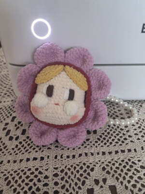 《成品》手工制作钩织毛线玩偶哭哭娃挂件情侣礼物