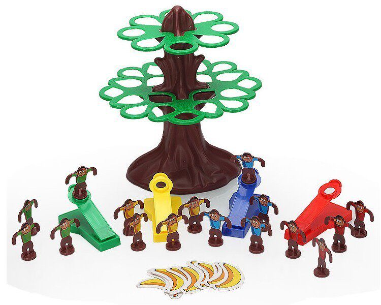 儿童桌面游戏 快乐跳猴亲子互动益智力开发动脑玩具 多人游戏玩具