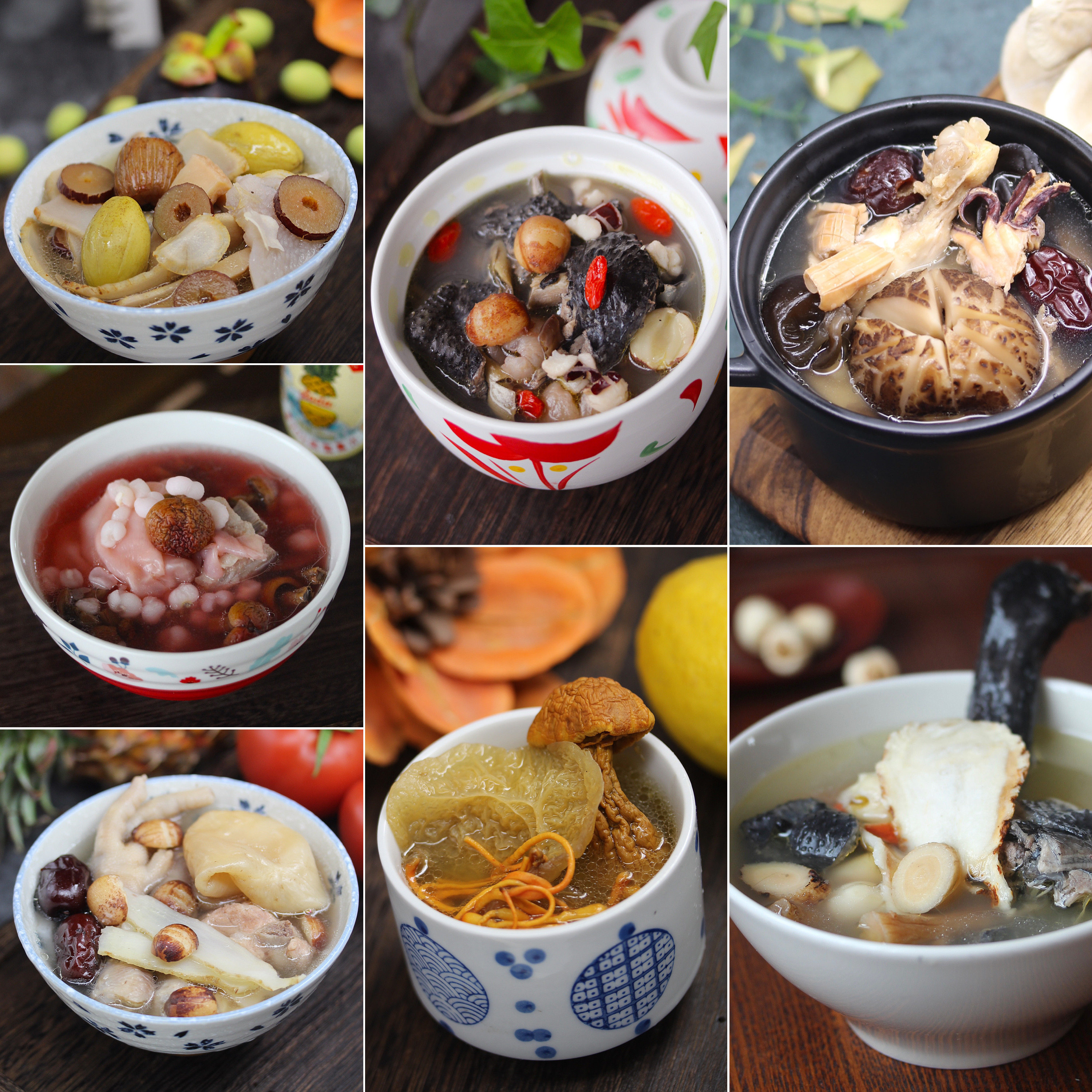 女人汤套装7款白领丽人营养滋补汤料三八妇女节母亲节礼物一人食