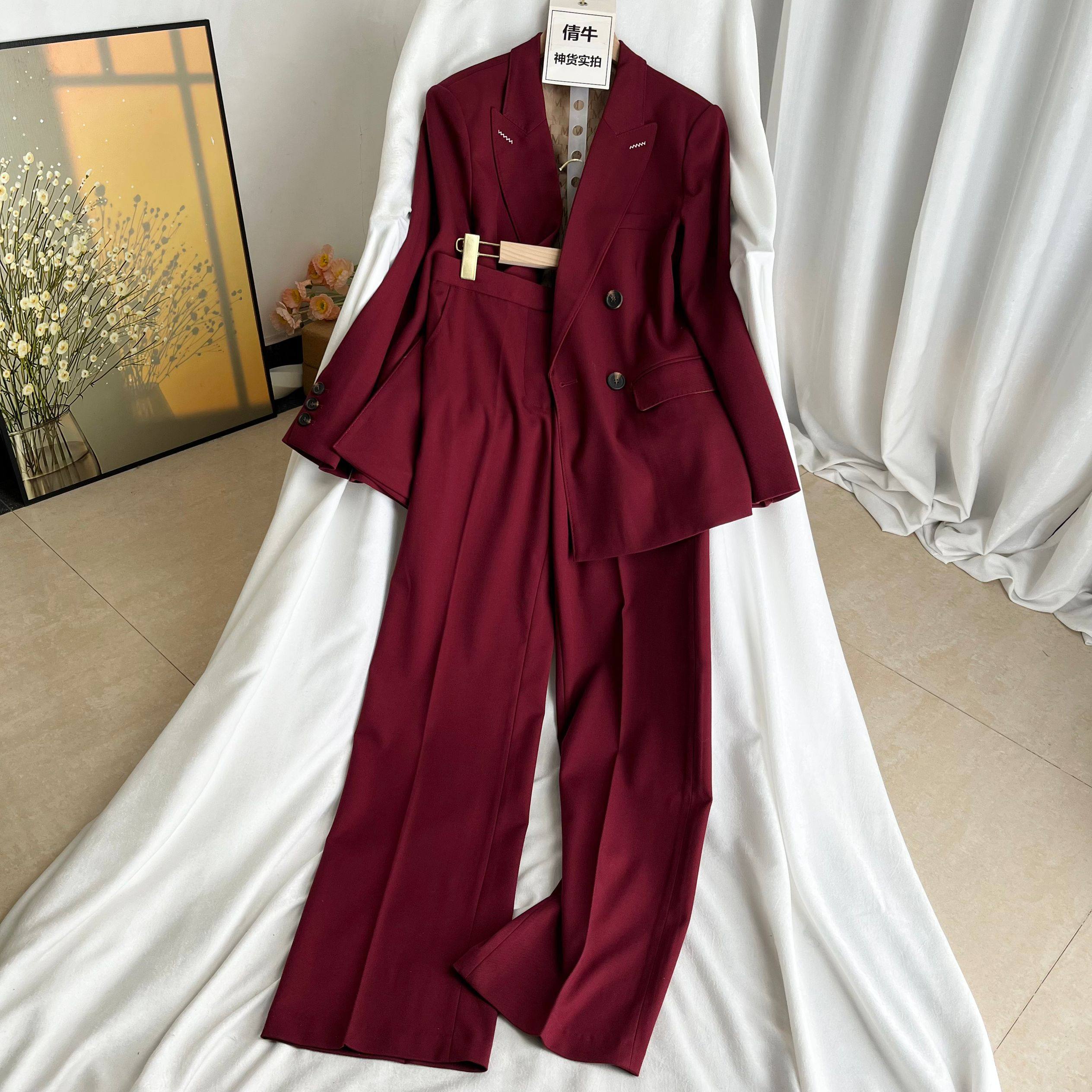 倩牛神货】高端M家5位数1:1羊毛西装裤子套装2025秋新款高端