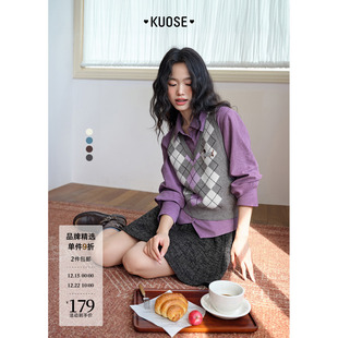 阔色黑灰色a字半身裙伞裙2025秋冬季 女半裙毛衣裙咖色短裙子 新款