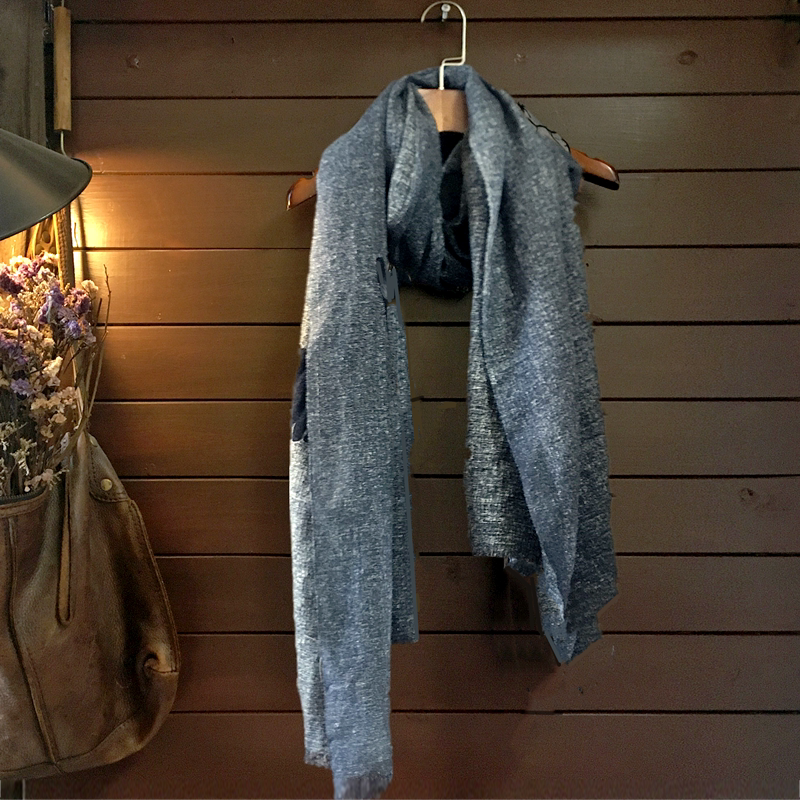 羊毛100%围巾女夏春秋冬舒适柔软高端纱巾花卉印花披肩薄款