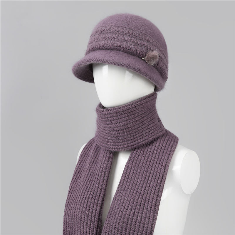 老人帽子女奶奶秋冬季中老年人