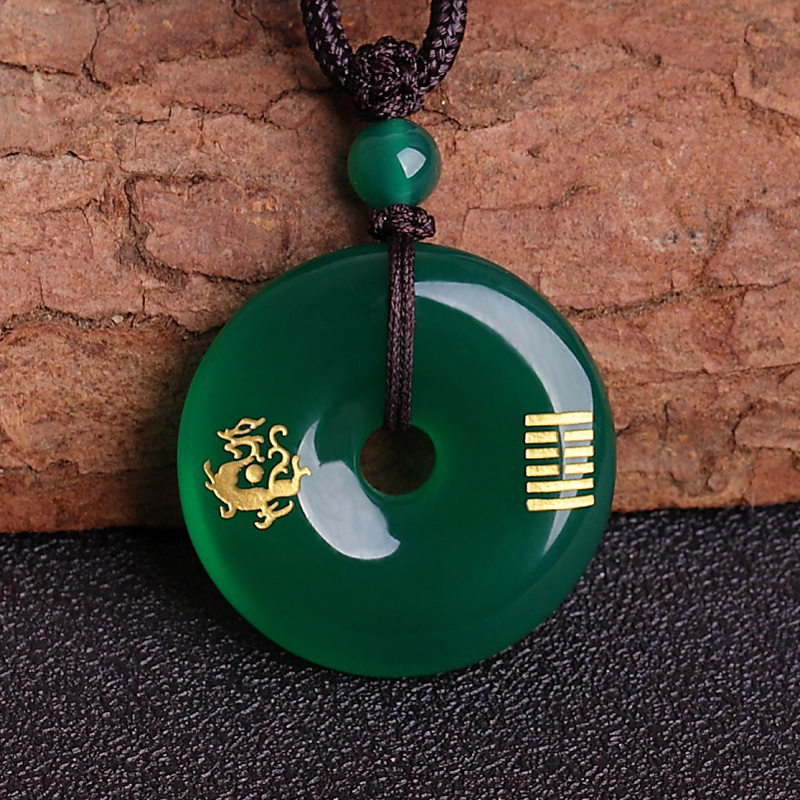 五行卦属木风雷益吊坠